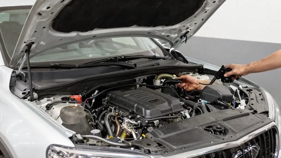 Engine repair — work under the hood